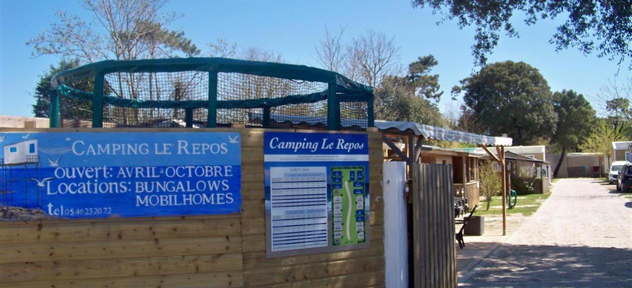 Camping Le Repos Saint-Palais-sur-Mer Exterior foto